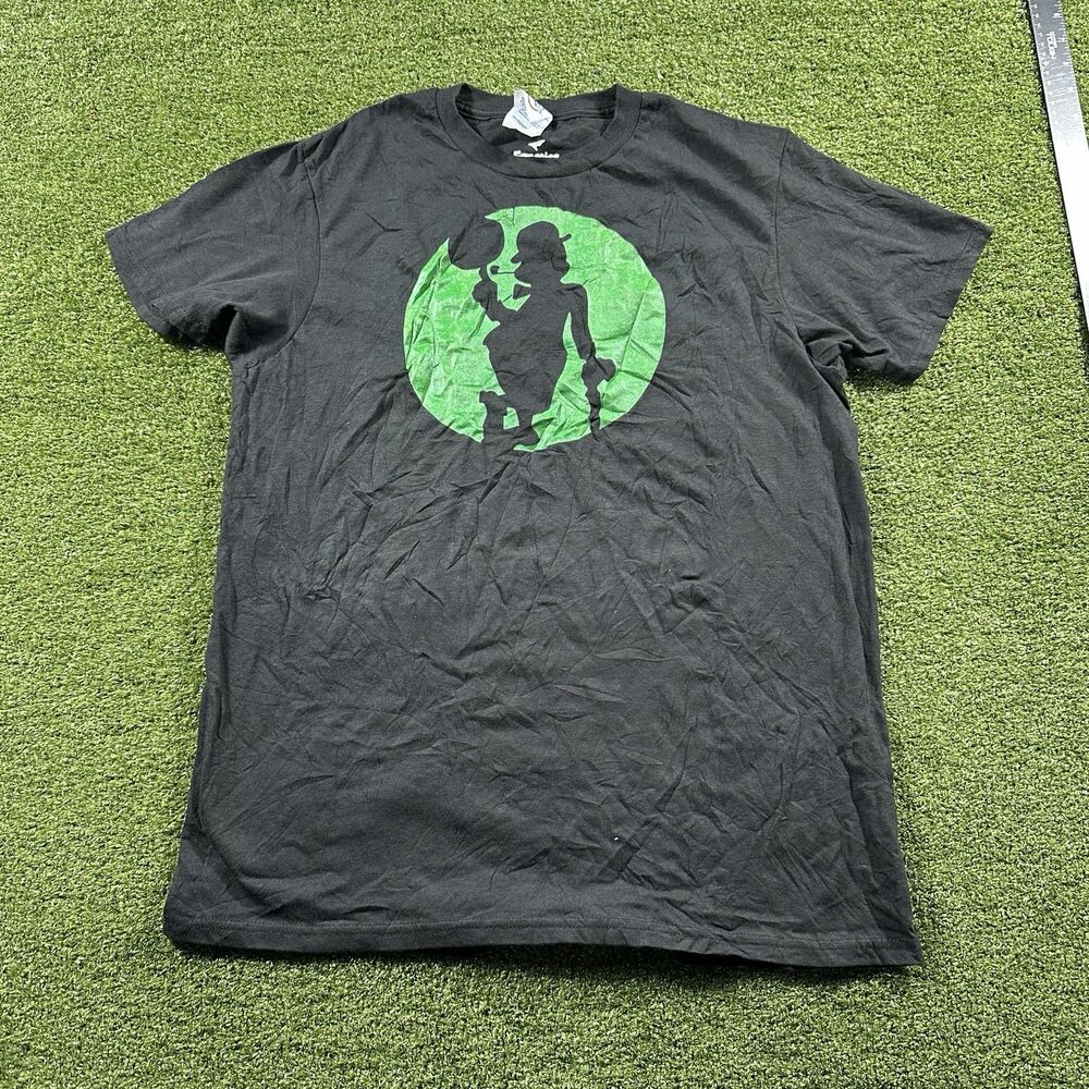 Boston Celtics Fanatics Men's Medium Black Logo T-Shirt NWOT NBA